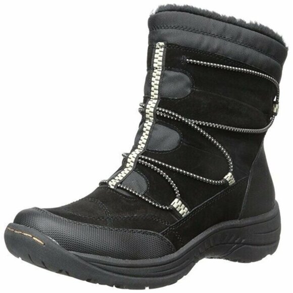 Baretraps Water Resistant Winter Boots Black Size 6 M - New in Box - Picture 3 of 11